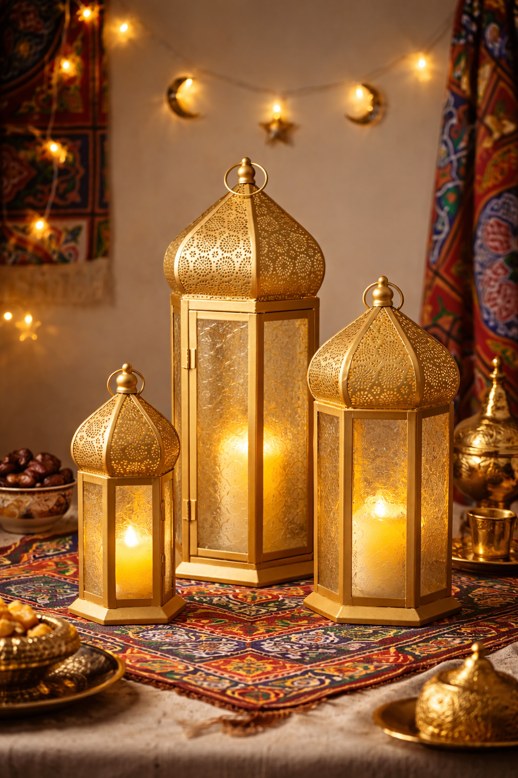 Noor Gold Lanterns