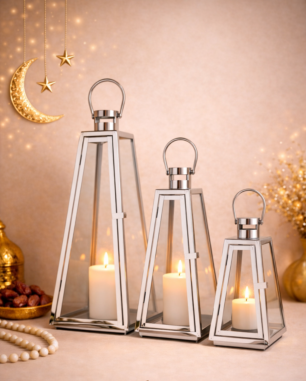 Lumi Silver Lanterns