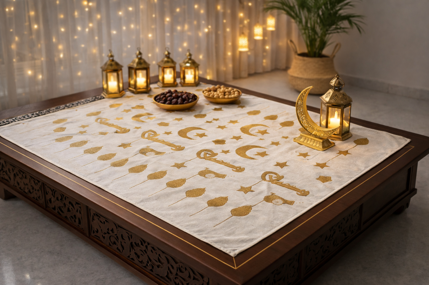 Ramadan Kareem Square Table Cover – MH35