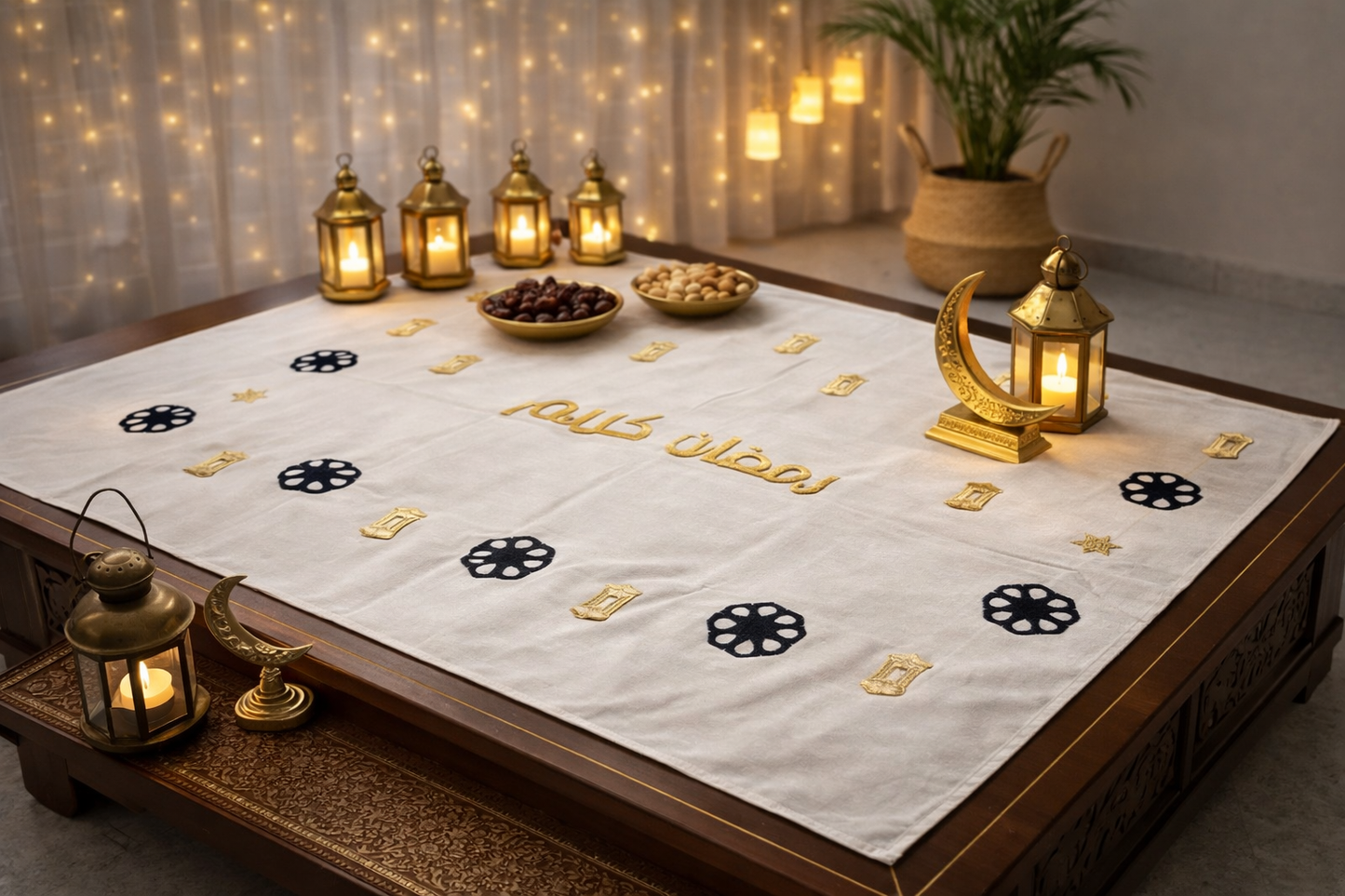 Ramadan Kareem Square Table Cover – MH33