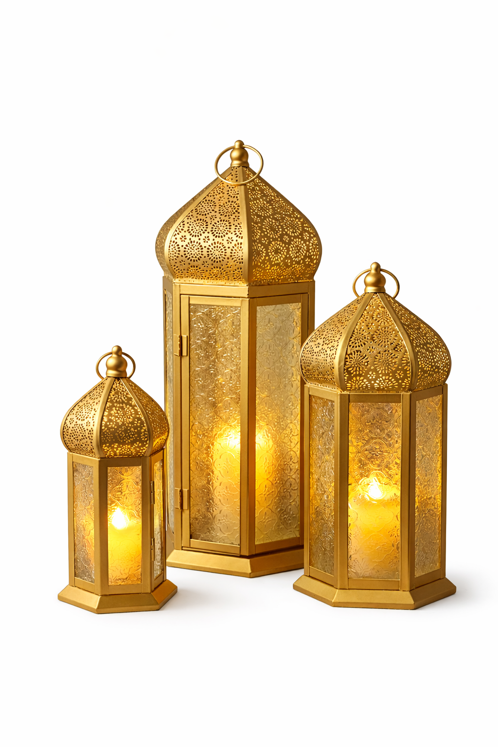 Noor Gold Lanterns