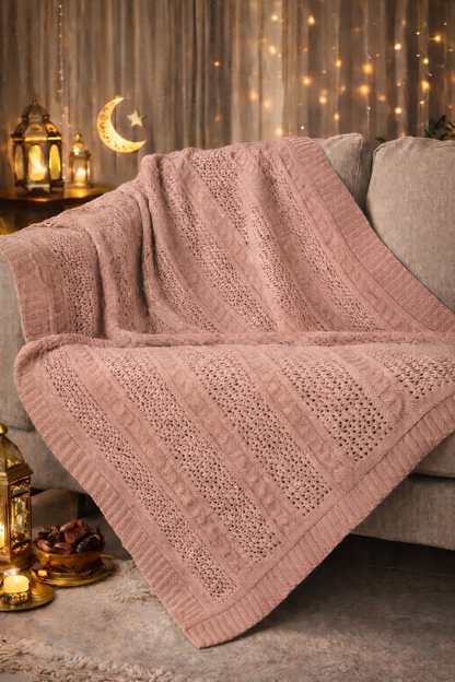 Knitted Wool Blanket