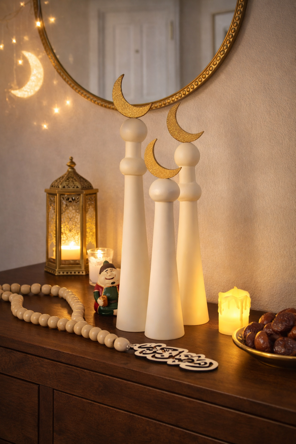Ramadan Moon Decor Set