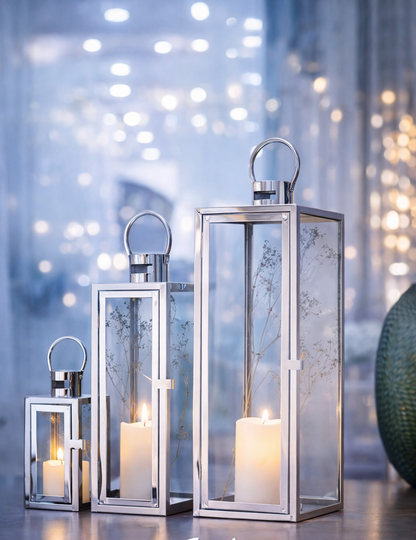 Clear Silver Lanterns