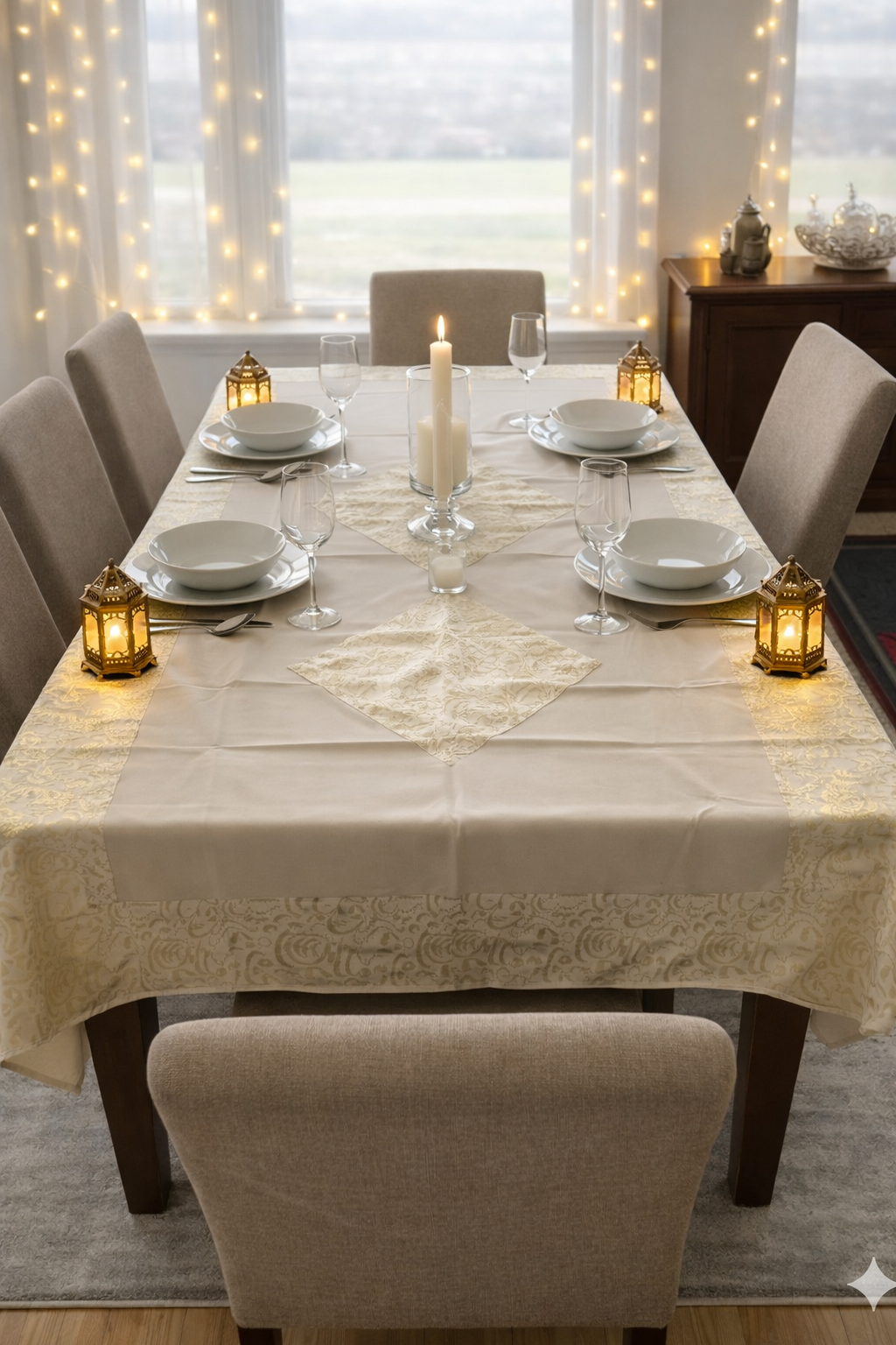 Ramadan tablecloth Design MH08