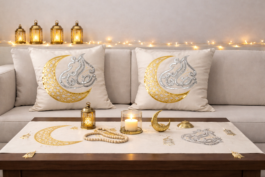 Ramadan Runner & Cushion Set – Design E2