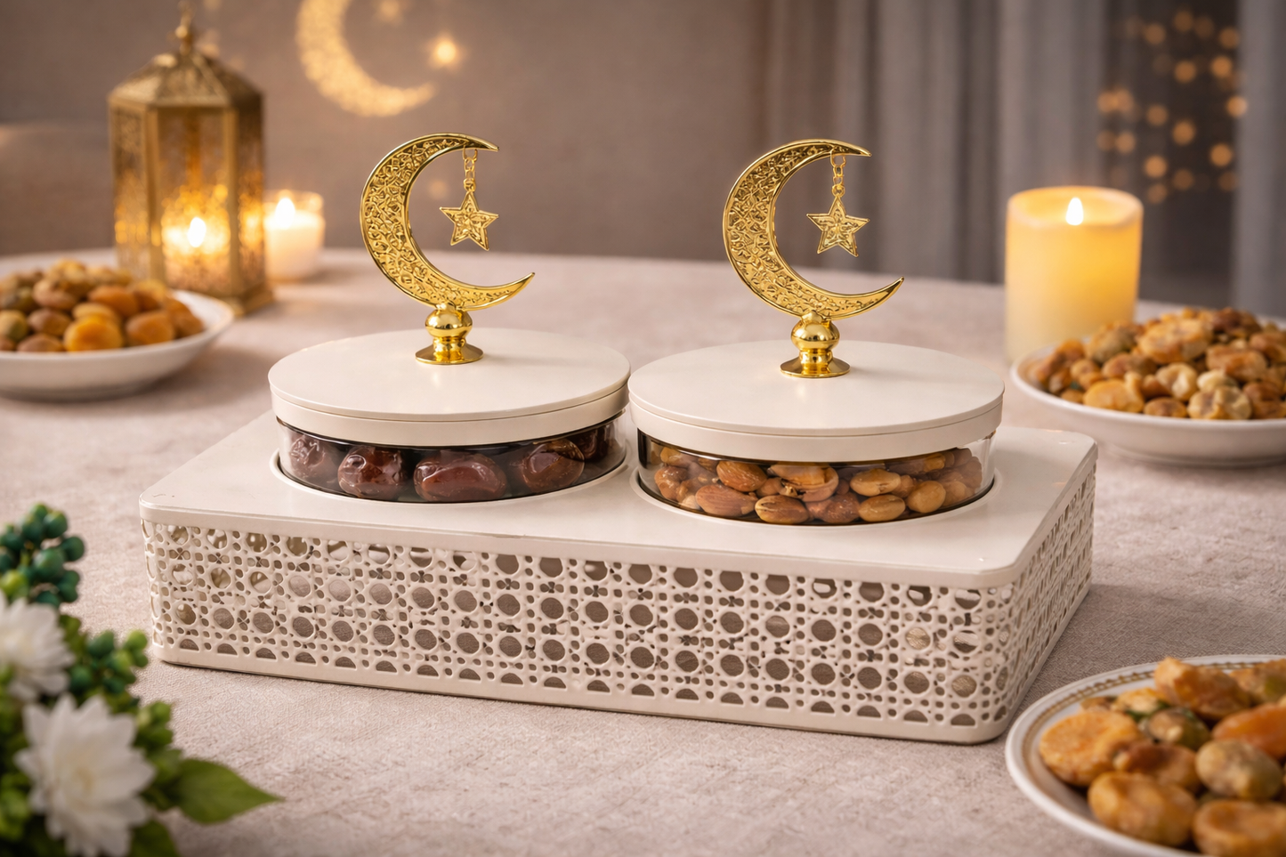 Double Serving Dish Set