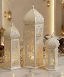 Elegant White Moroccan Lanterns