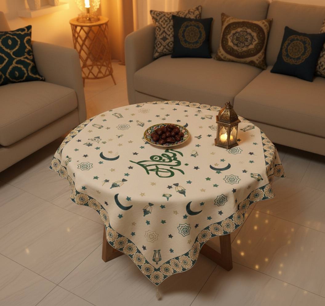 Ramadan Kareem Square Table Cover – MH31
